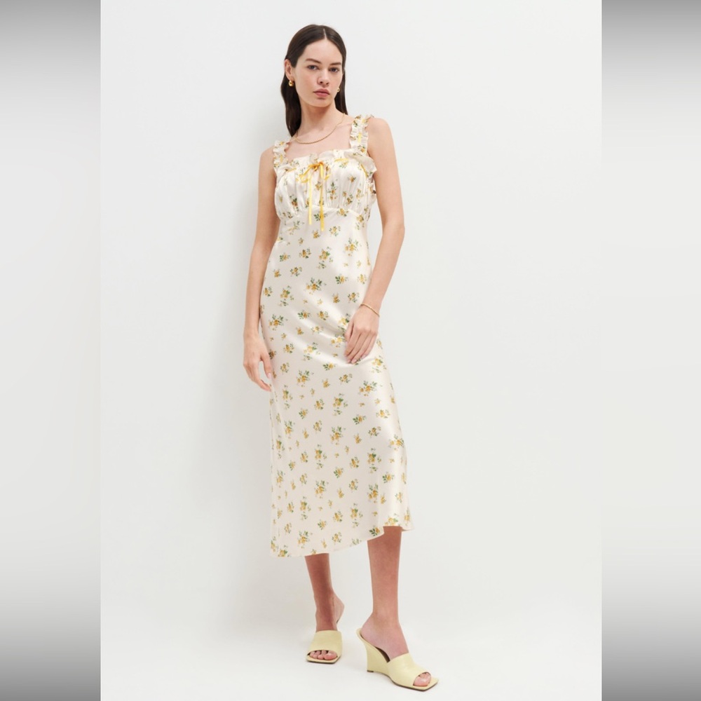 Reformation Erdem Silk Dress